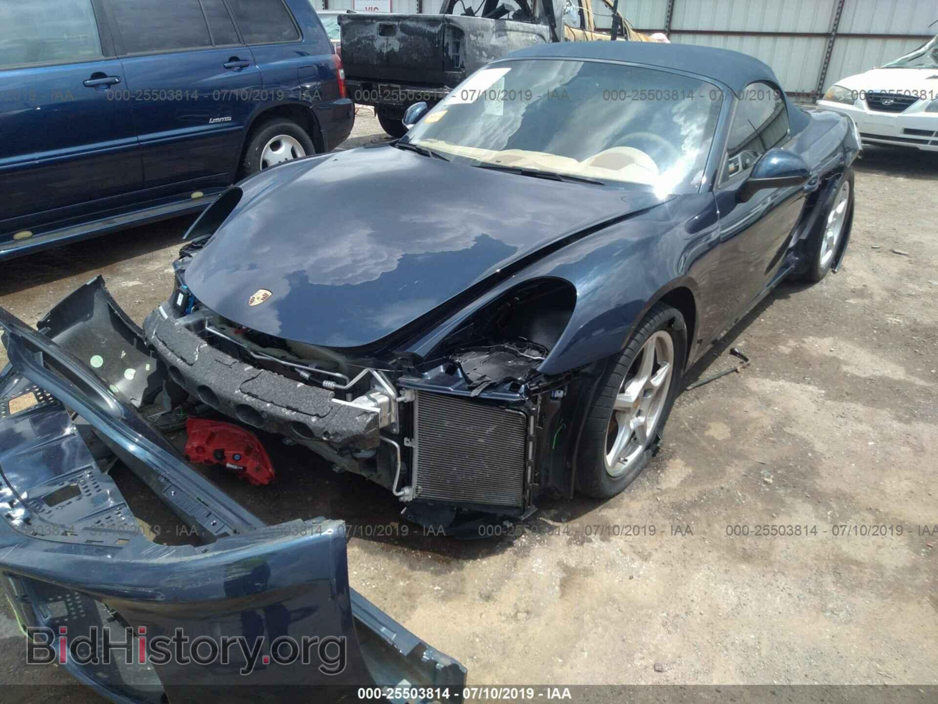 2016 PORSCHE BOXSTER - VIN: WP0CA2A88GS120301 - Фото 2