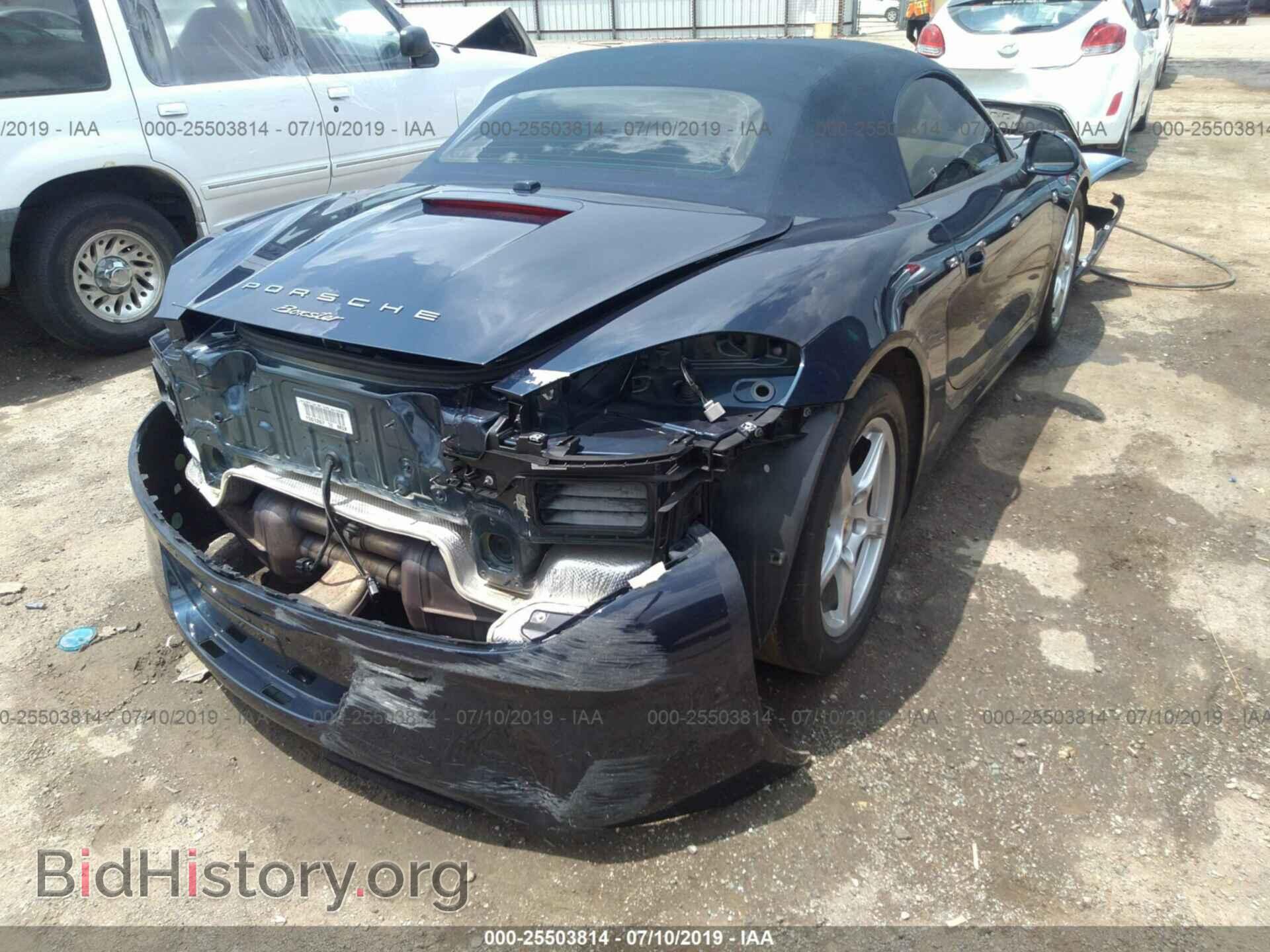 2016 PORSCHE BOXSTER - VIN: WP0CA2A88GS120301 - Фото 4