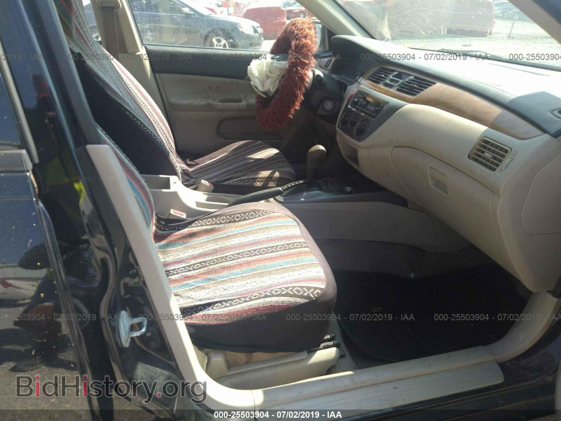 2006 MITSUBISHI LANCER - VIN: JA3AJ26E16U059462 - Фото 5