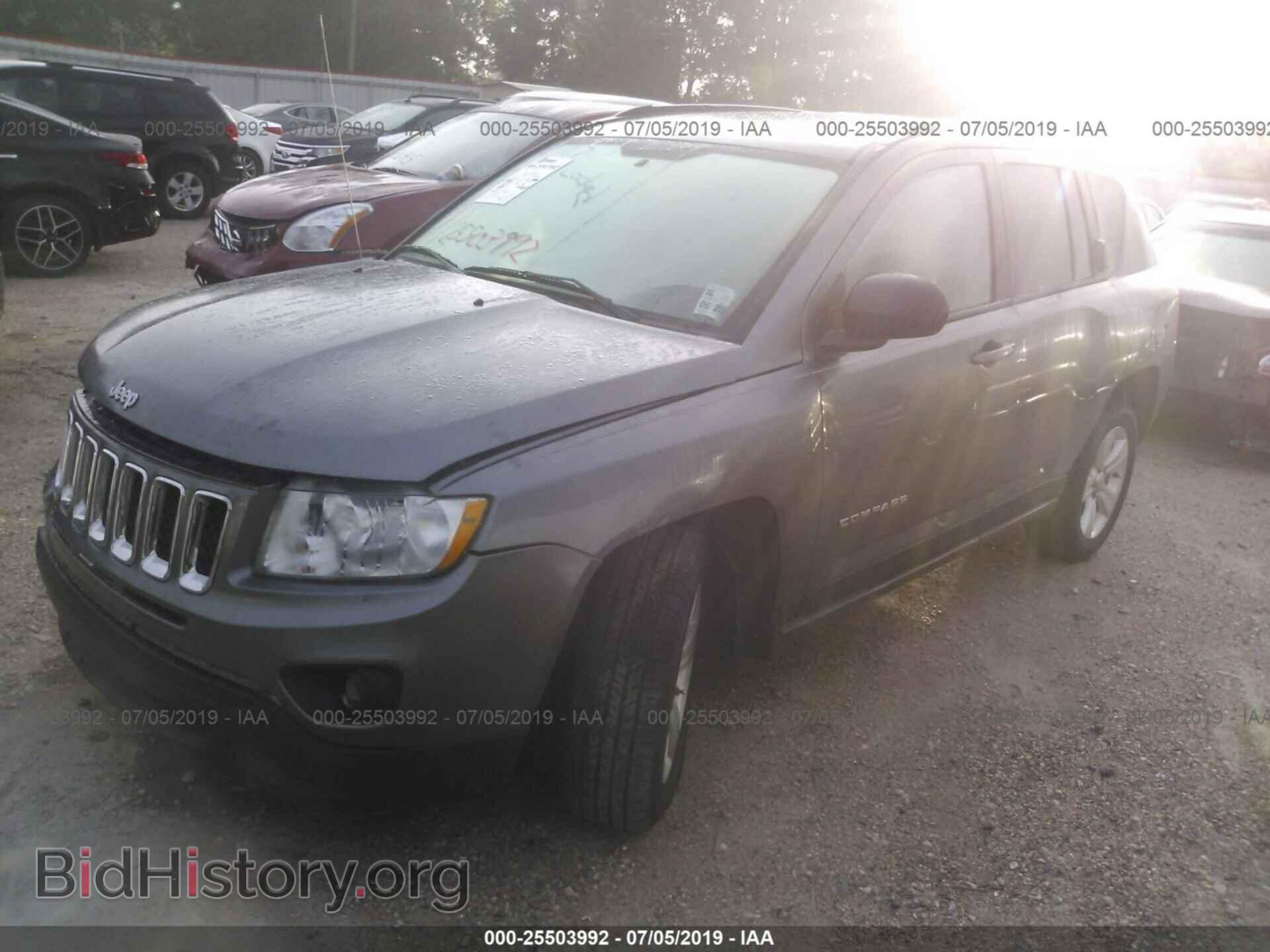 2012 JEEP COMPASS - VIN: 1C4NJDBB5CD651386 - Фото 2