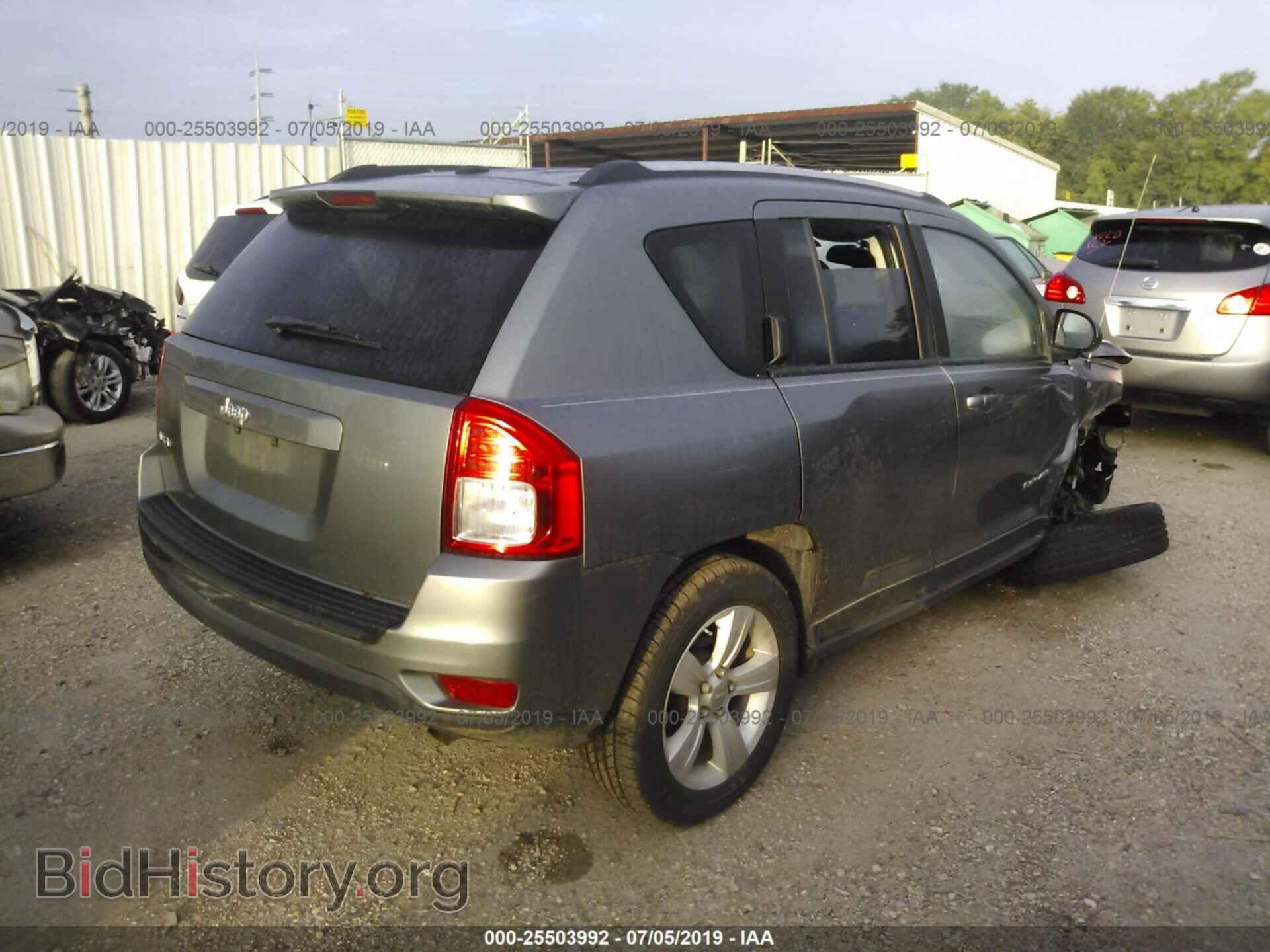2012 JEEP COMPASS - VIN: 1C4NJDBB5CD651386 - Фото 4