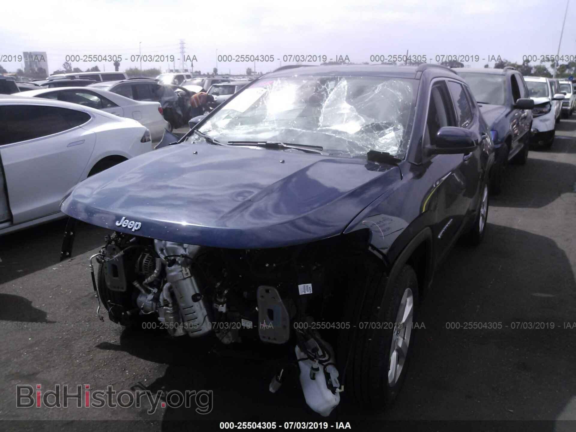 2019 JEEP COMPASS - VIN: 3C4NJCBB5KT655053 - Фото 2