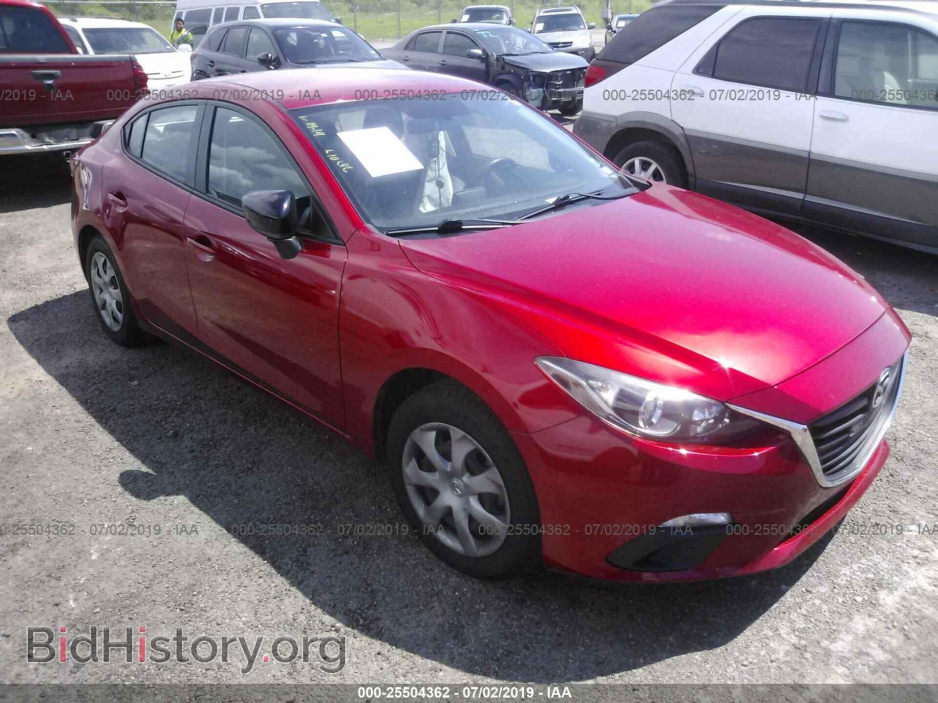 Фотография JM1BM1T71F1255111 - MAZDA 3 2015