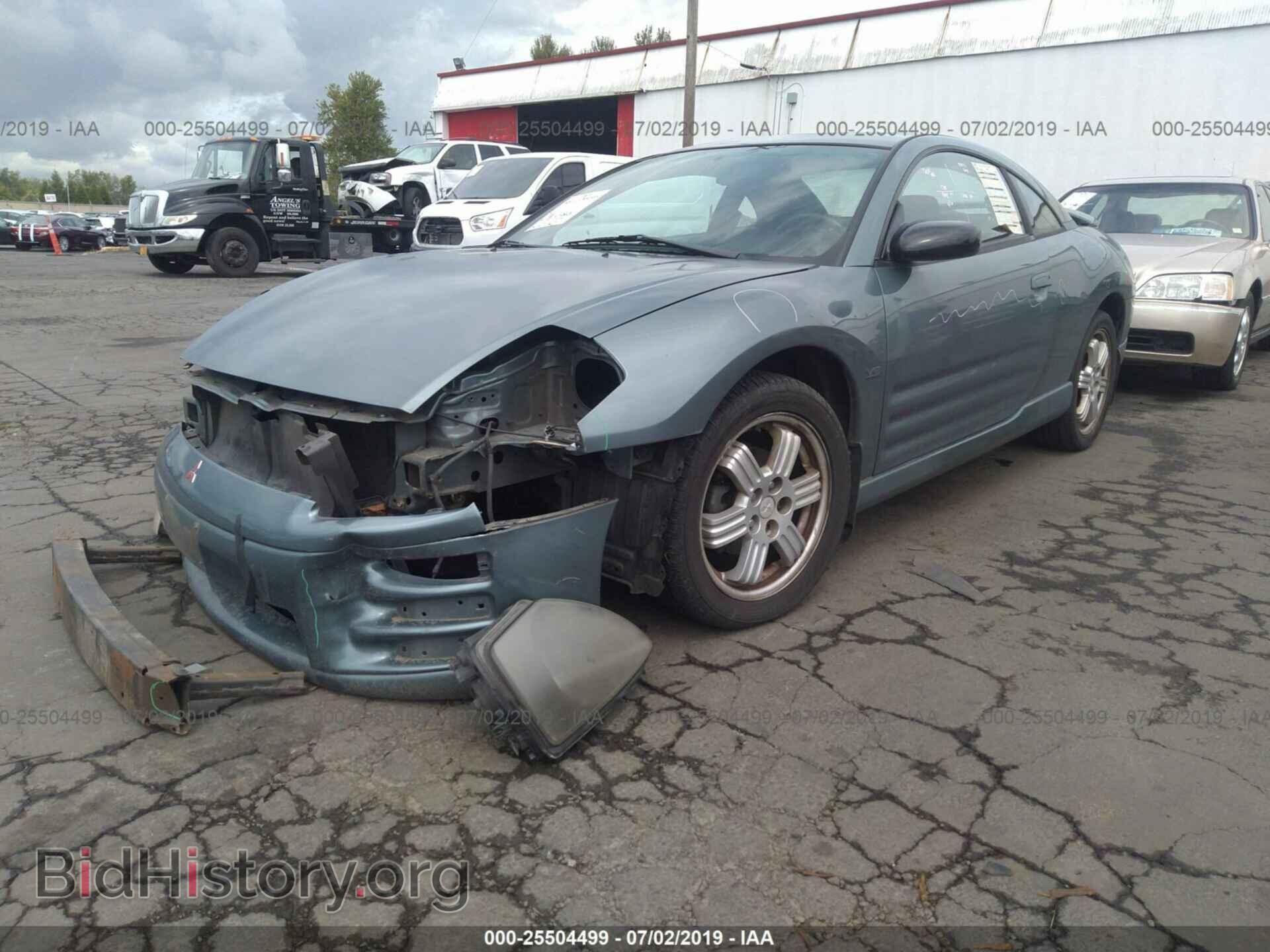 2000 MITSUBISHI ECLIPSE - VIN: 4A3AC84L4YE116327 - Фото 2