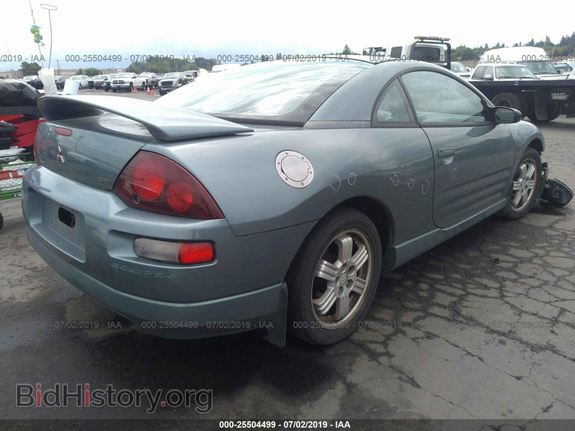 2000 MITSUBISHI ECLIPSE - VIN: 4A3AC84L4YE116327 - Фото 4