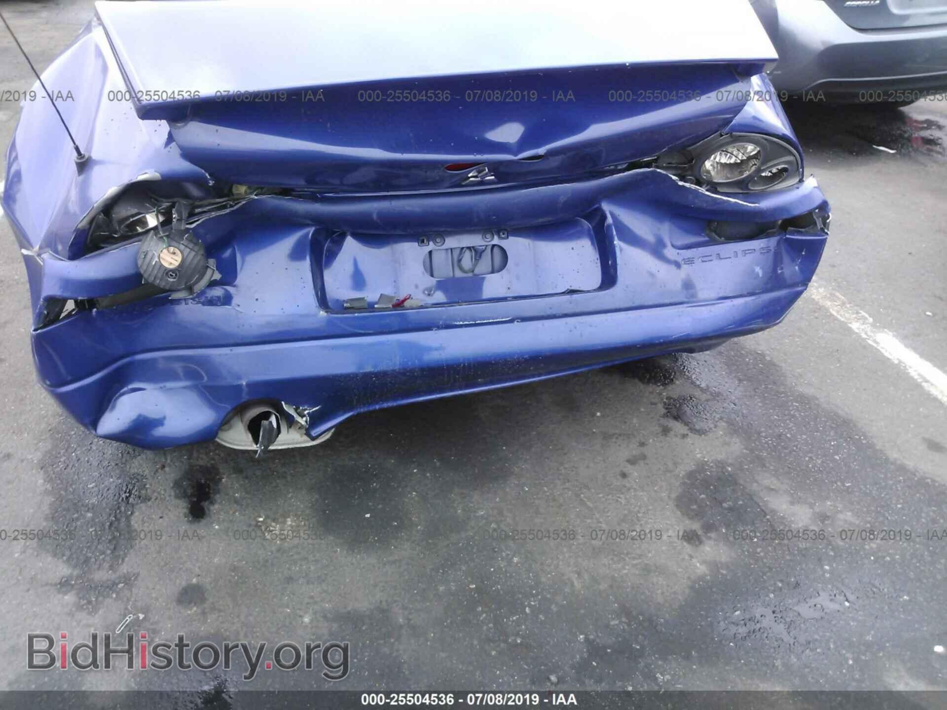 2003 MITSUBISHI ECLIPSE - VIN: 4A3AE45G03E037315 - Фото 6