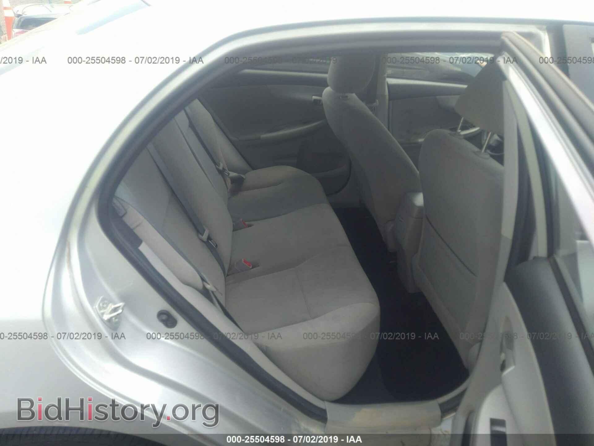 2012 TOYOTA COROLLA - VIN: 2T1BU4EE8CC863647 - Фото 8