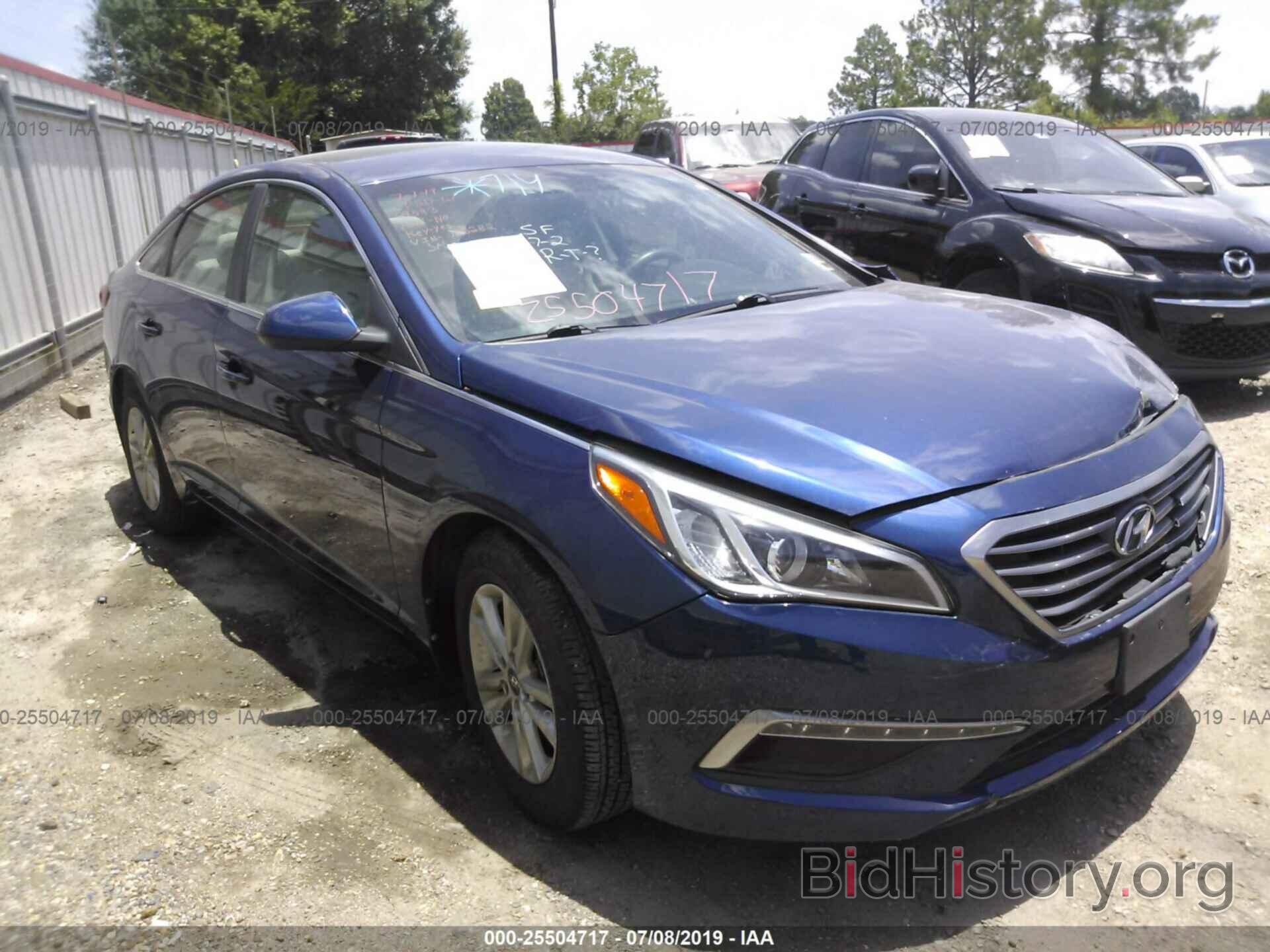 Photo 5NPE24AF9FH023282 - HYUNDAI SONATA 2015