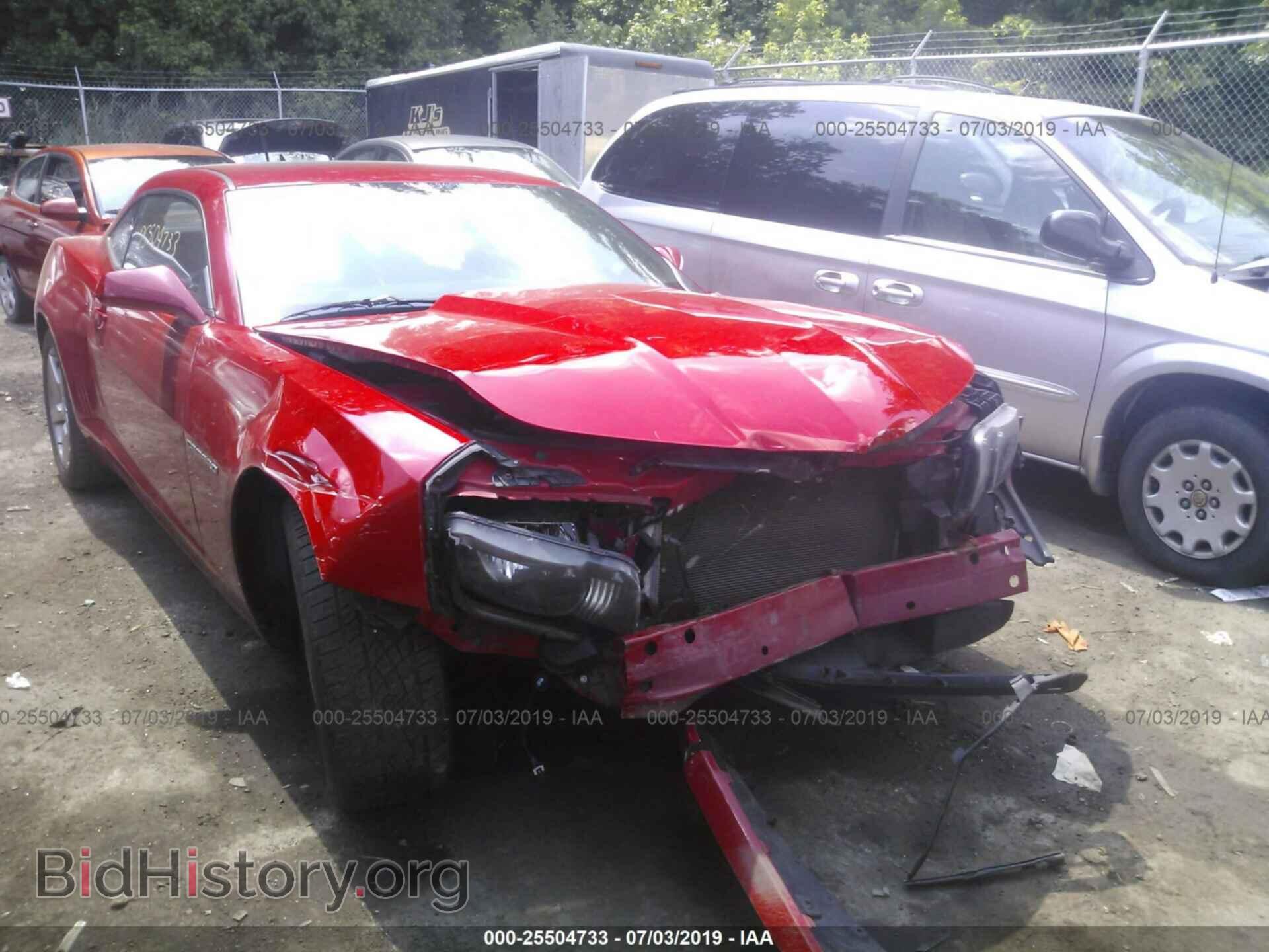 Фотография 2G1FB1E36D9105384 - CHEVROLET CAMARO 2013