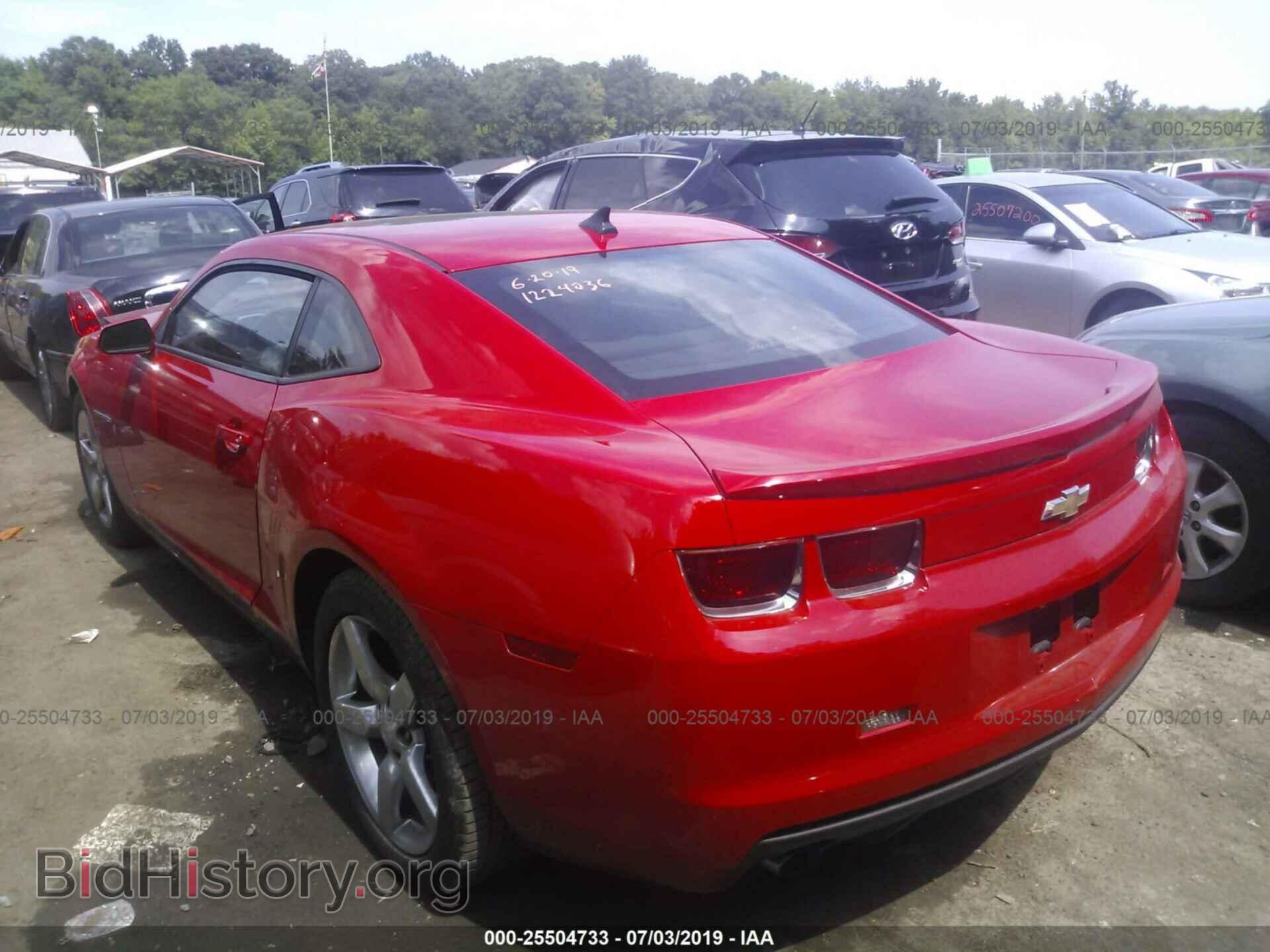 2013 CHEVROLET CAMARO - VIN: 2G1FB1E36D9105384 - Фото 3