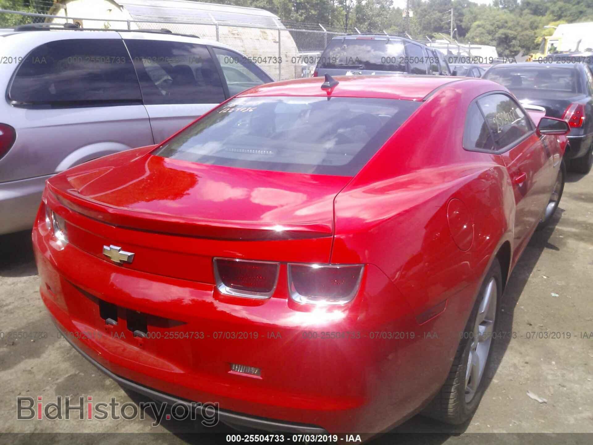 2013 CHEVROLET CAMARO - VIN: 2G1FB1E36D9105384 - Фото 4