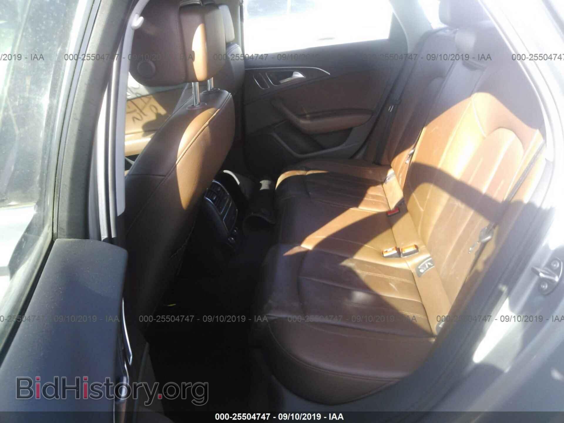 2013 AUDI A6 - VIN: WAUGGAFC7DN061272 - Фото 8