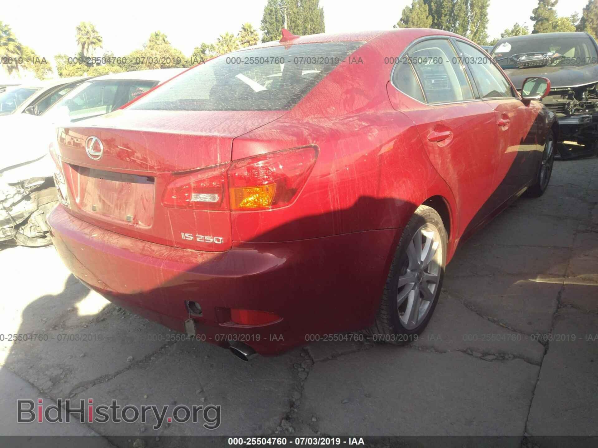 2007 LEXUS IS - VIN: JTHBK262672030186 - Фото 4