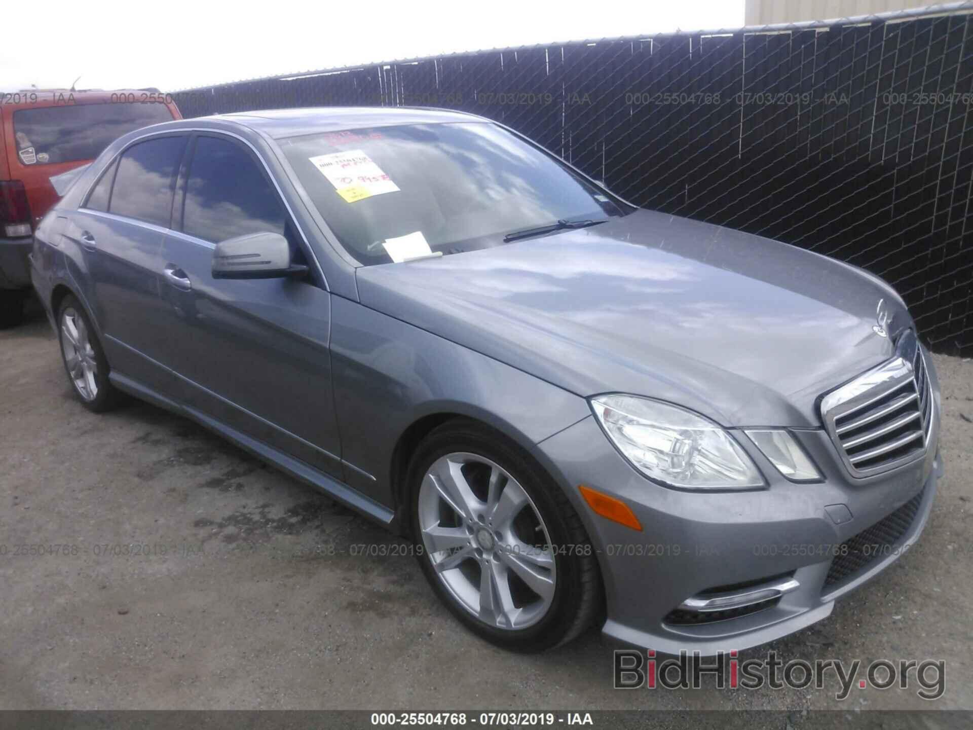 Photo WDDHF5KB4DA672131 - MERCEDES-BENZ E 2013