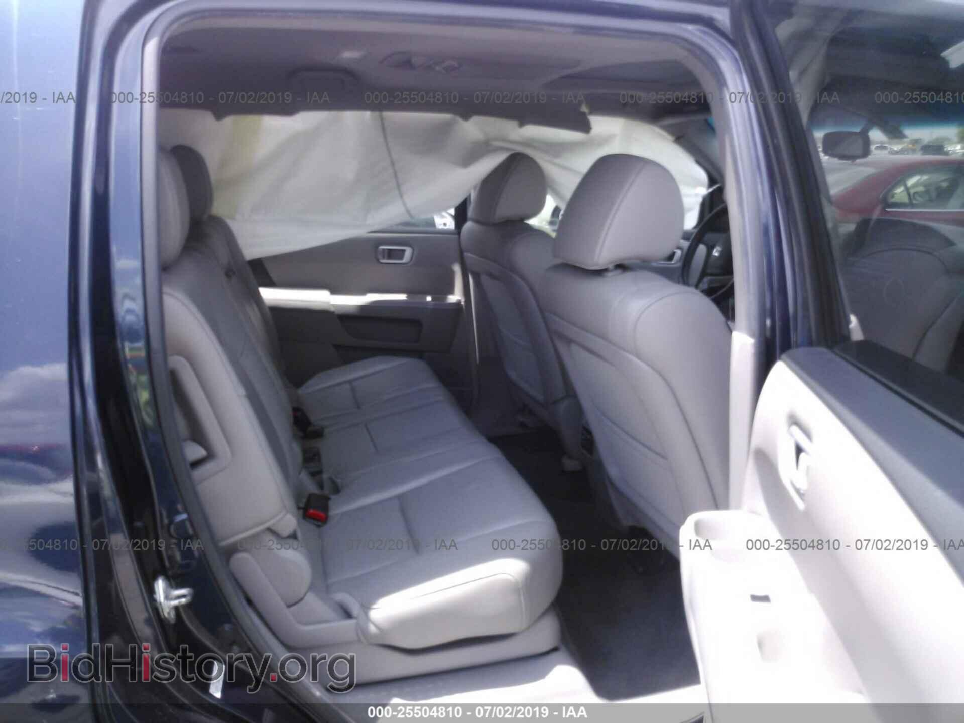 2012 HONDA PILOT - VIN: 5FNYF3H68CB034964 - Фото 8