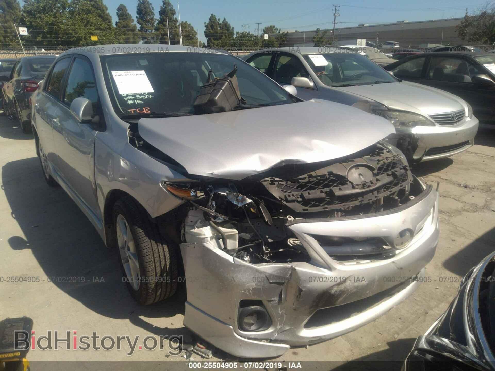 Photo 2T1BU4EE3CC803517 - TOYOTA COROLLA 2012