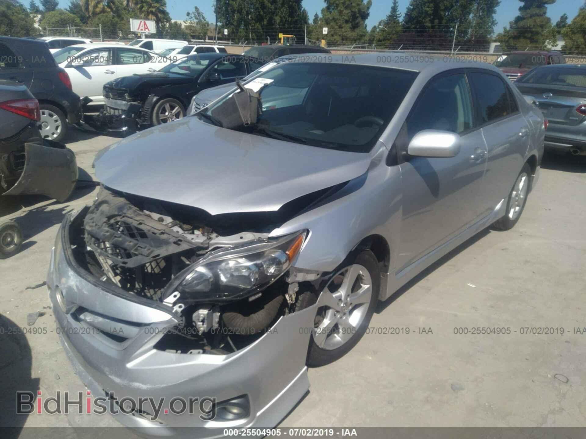 2012 TOYOTA COROLLA - VIN: 2T1BU4EE3CC803517 - Фото 2