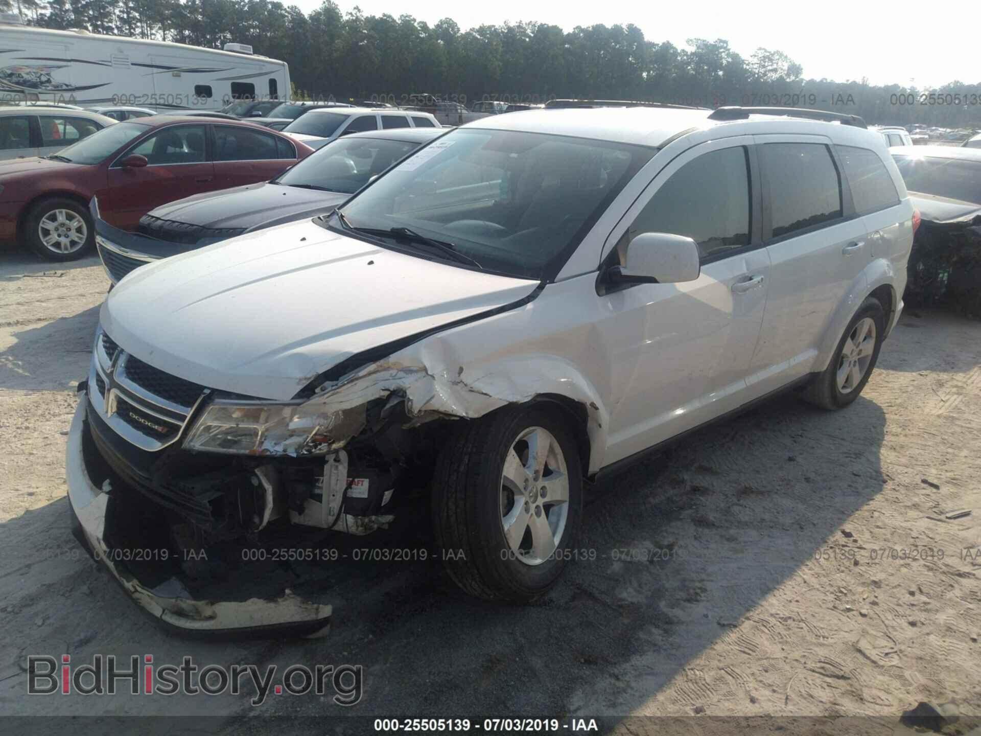 2012 DODGE JOURNEY - VIN: 3C4PDCBB0CT392486 - Фото 2