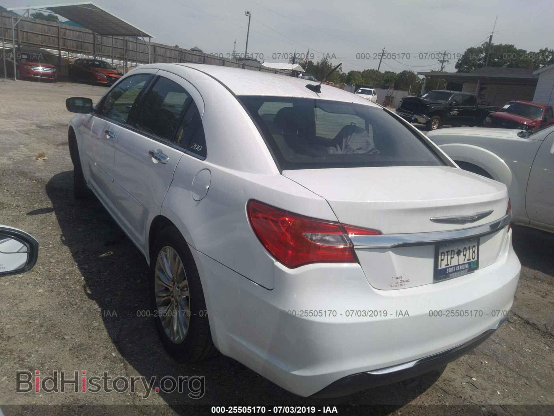 2012 CHRYSLER 200 - VIN: 1C3CCBCB5CN166877 - Фото 3