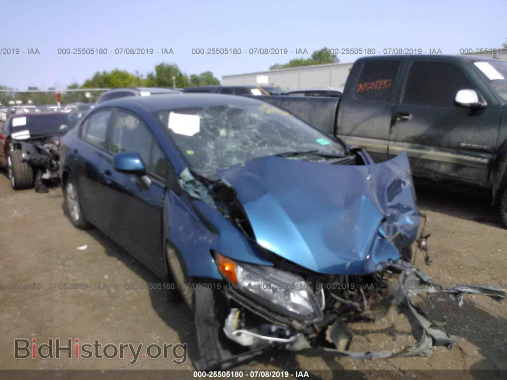 Фотография 19XFB2F55CE077512 - HONDA CIVIC 2012