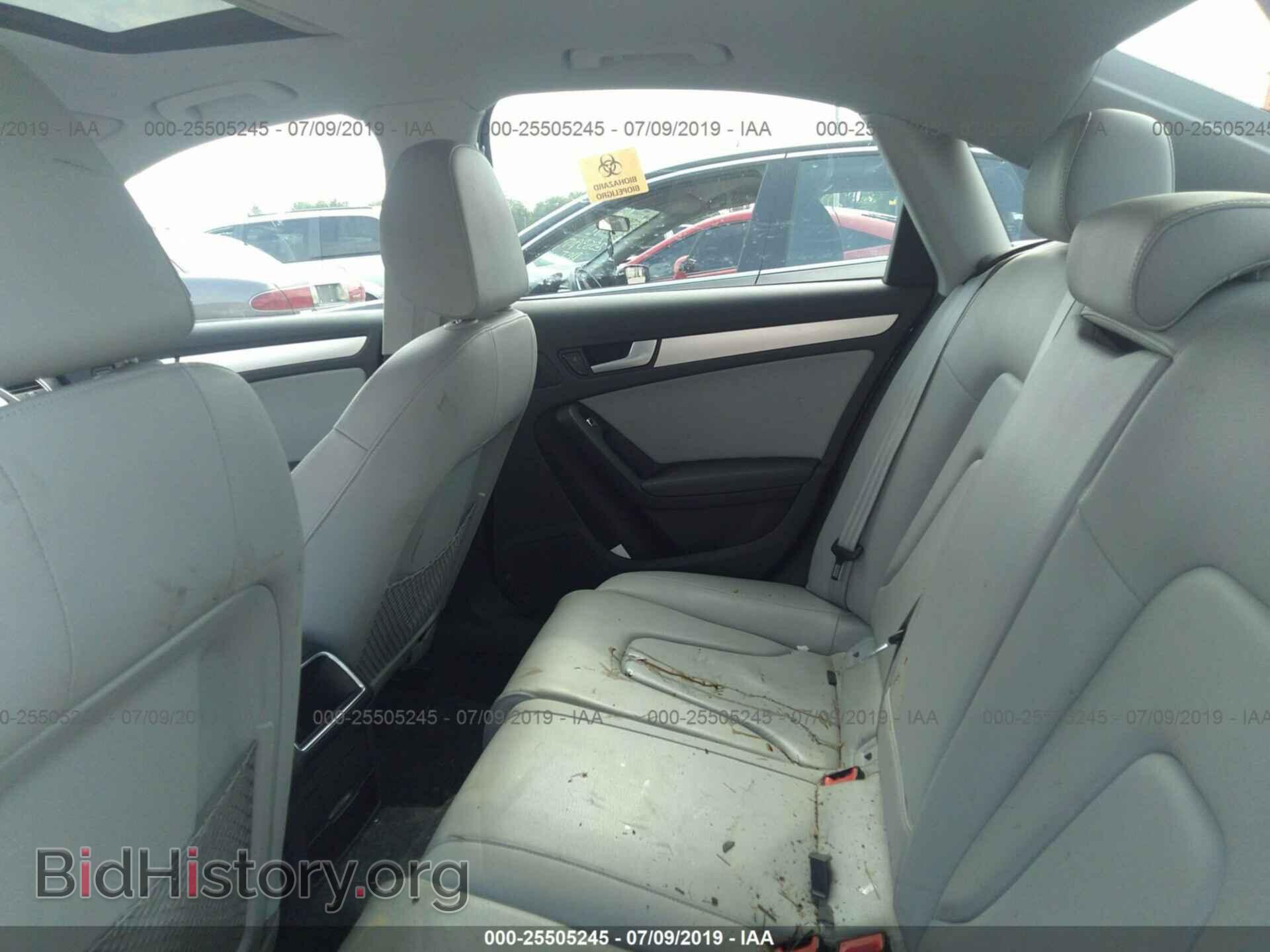 2013 AUDI A4 - VIN: WAUAFAFL5DN044446 - Фото 8