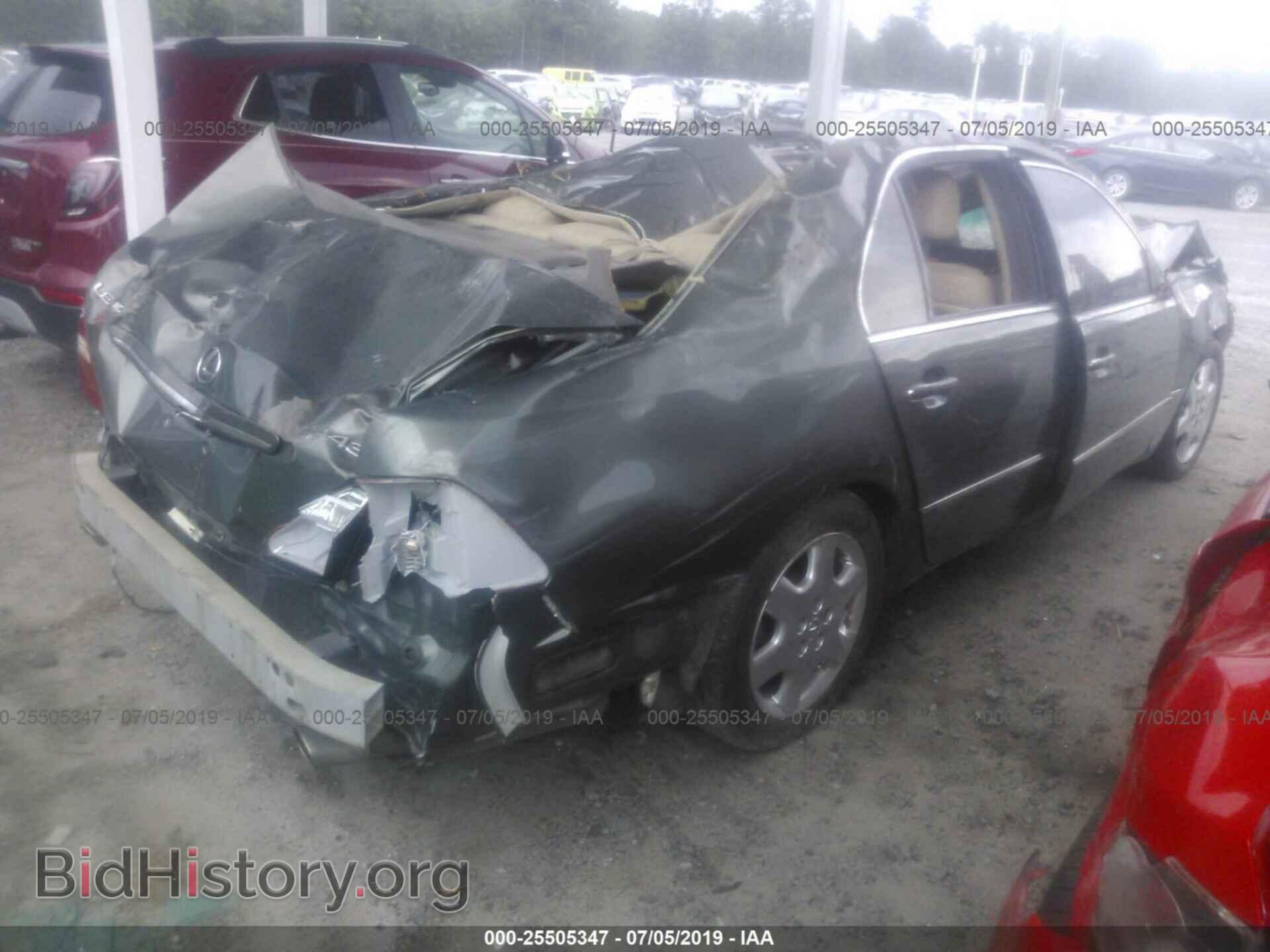 2004 LEXUS LS - VIN: JTHBN36F940158994 - Фото 4