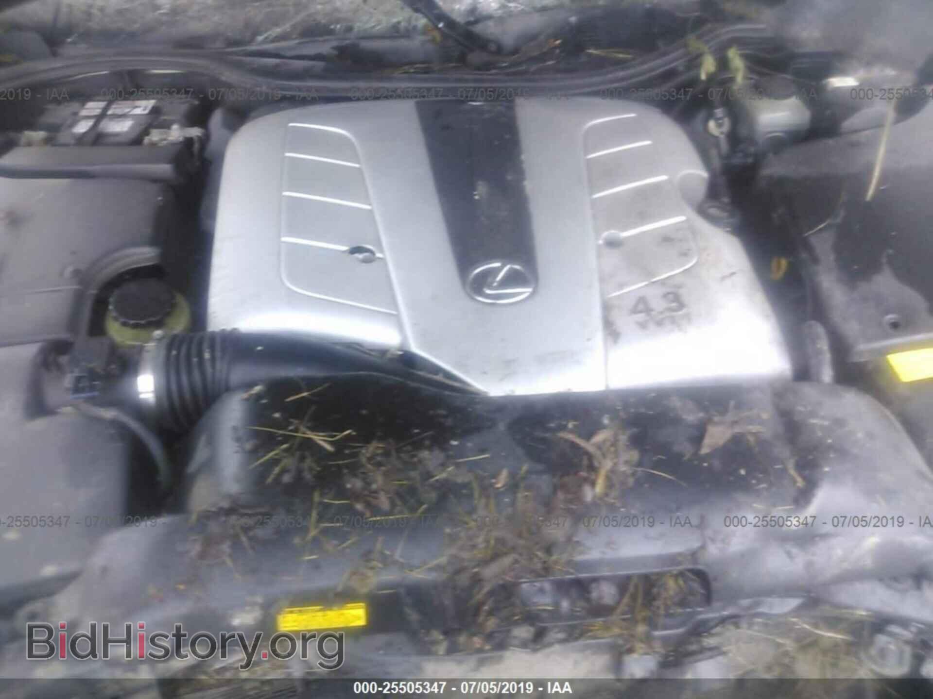 2004 LEXUS LS - VIN: JTHBN36F940158994 - Фото 10