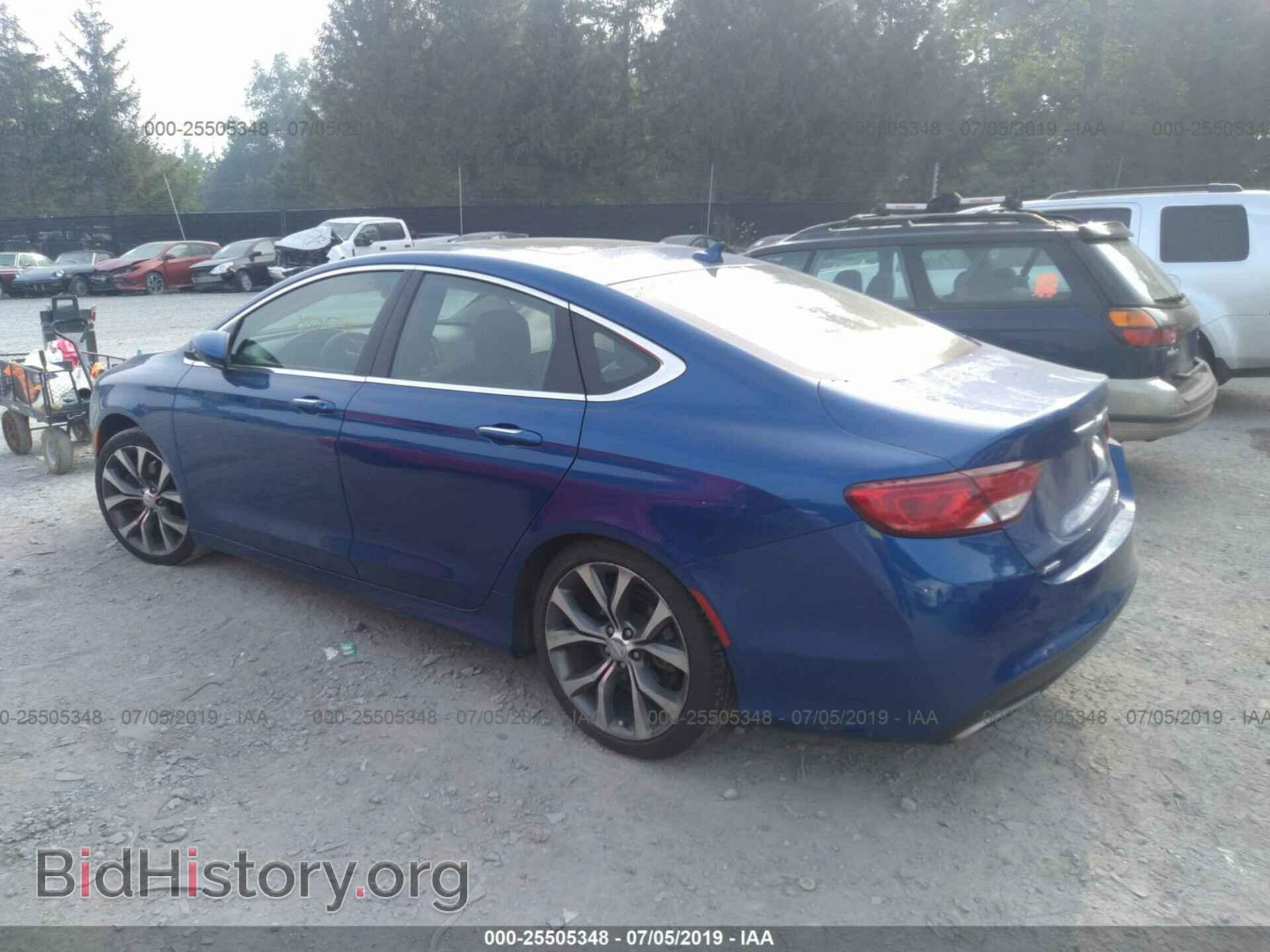 2015 CHRYSLER 200 - VIN: 1C3CCCEG3FN543726 - Фото 3