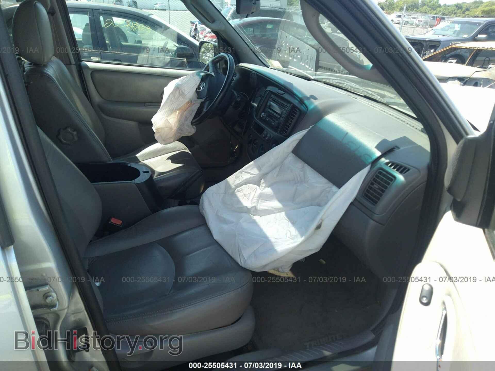 2002 MAZDA TRIBUTE - VIN: 4F2CU081X2KM17437 - Фото 5