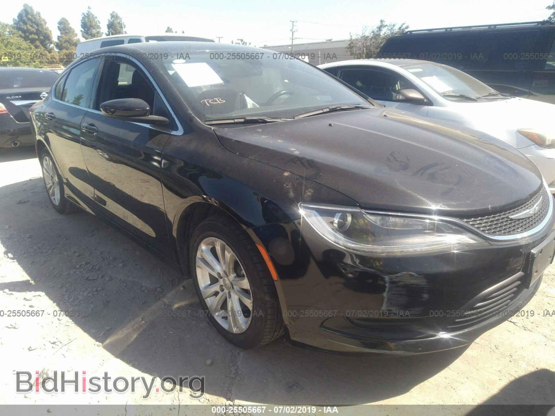 Photo 1C3CCCFBXGN183312 - CHRYSLER 200 2016