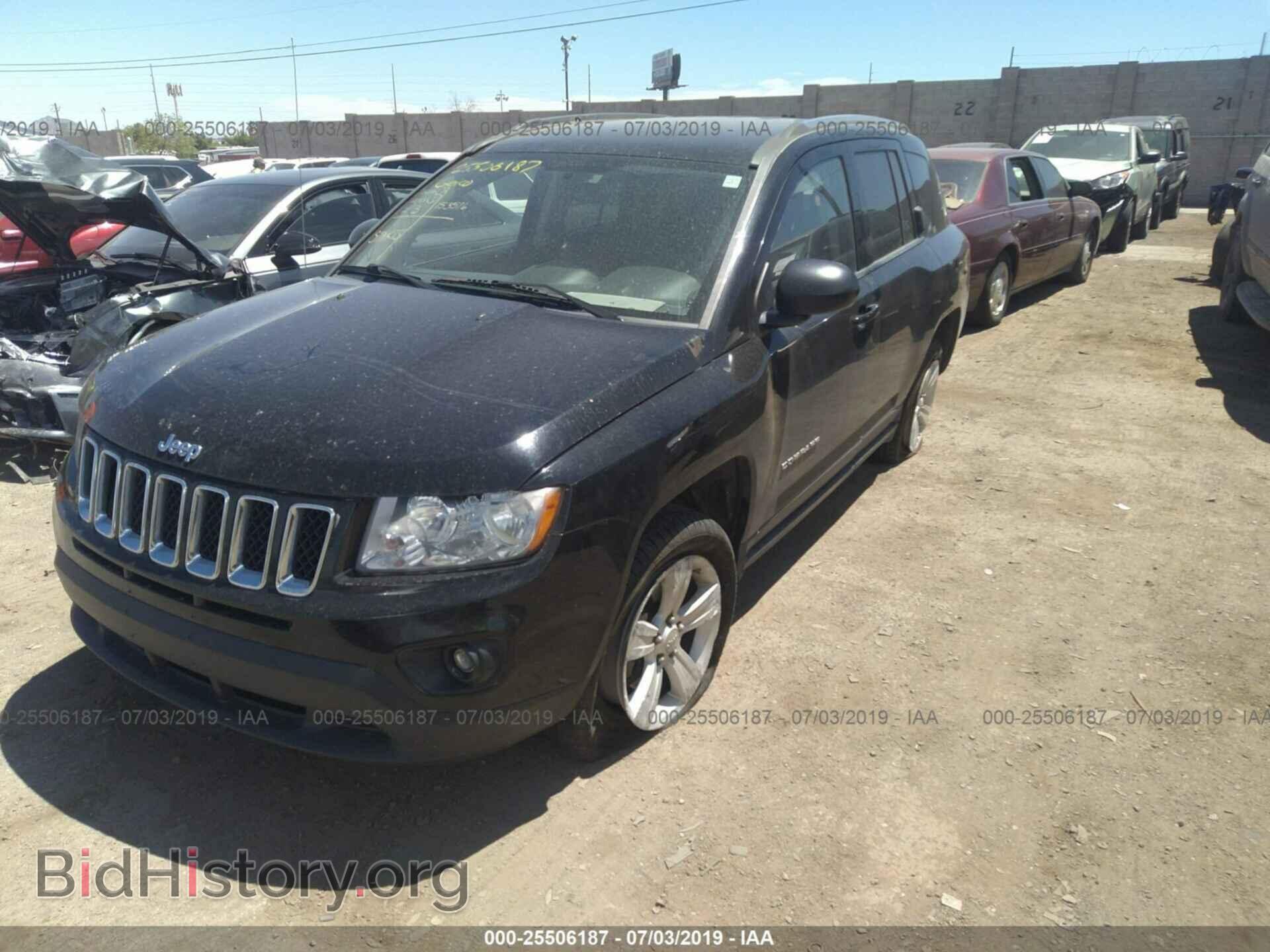 2012 JEEP COMPASS - VIN: 1C4NJCEA8CD634854 - Фото 2