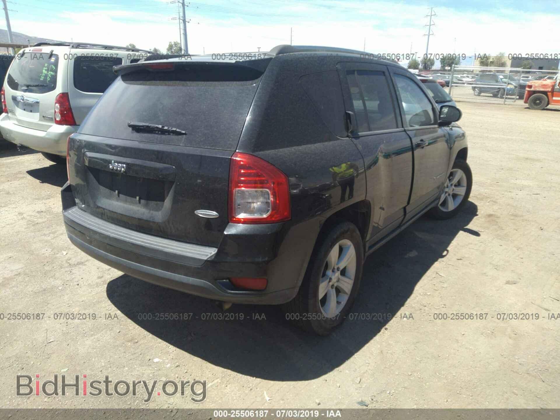 2012 JEEP COMPASS - VIN: 1C4NJCEA8CD634854 - Фото 4