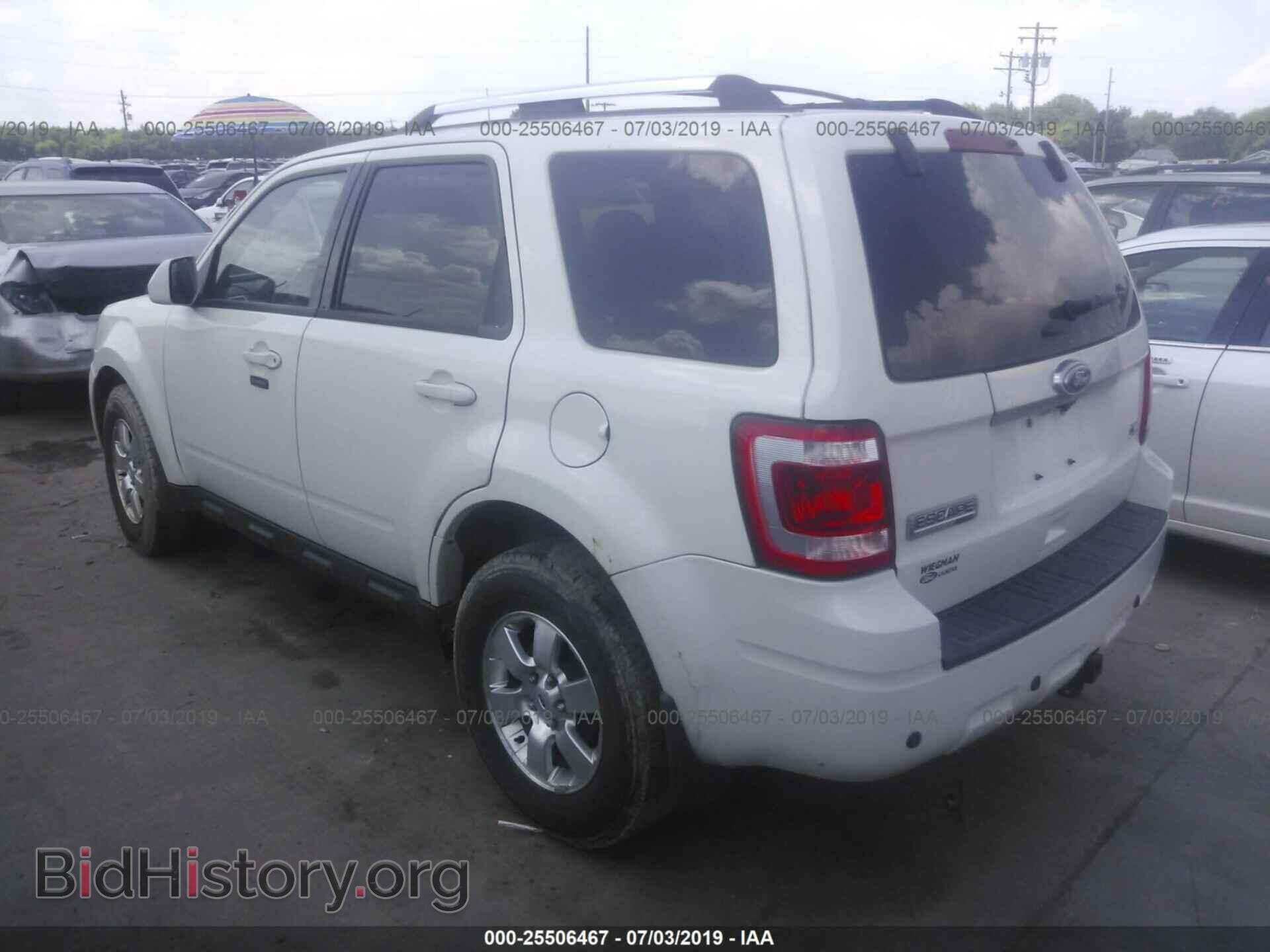 2011 FORD ESCAPE - VIN: 1FMCU9EG1BKB70995 - Photo 3
