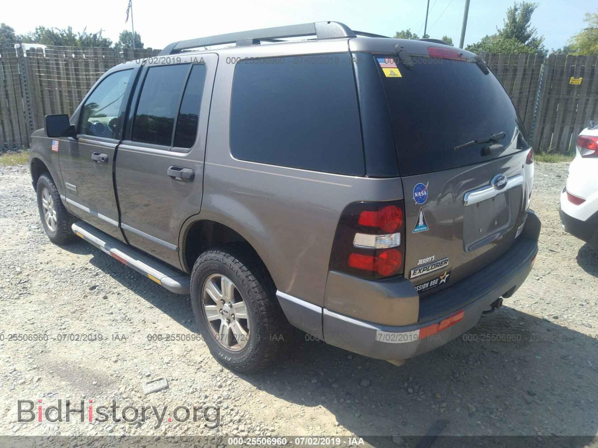 2006 FORD EXPLORER - VIN: 1FMEU72E36UA26410 - Фото 3