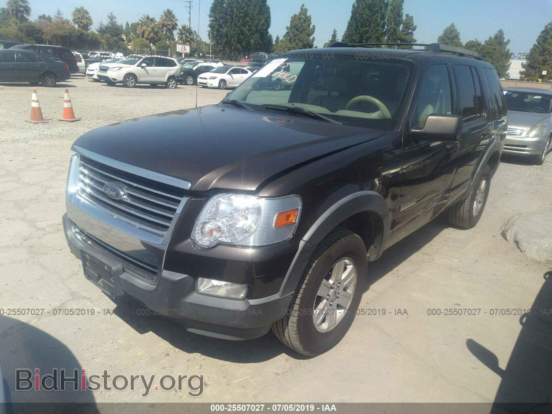 2007 FORD EXPLORER - VIN: 1FMEU73E07UB65426 - Фото 2