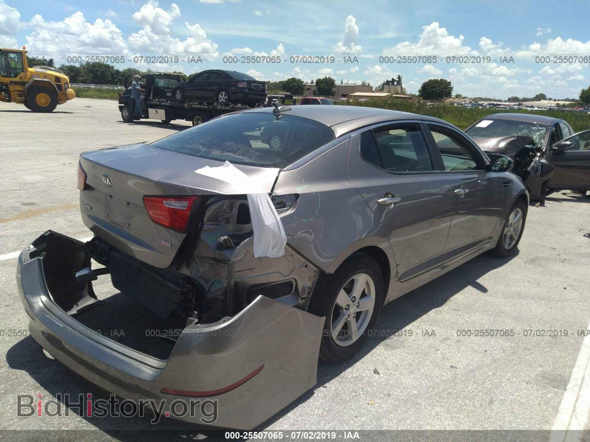 2015 KIA OPTIMA - VIN: 5XXGM4A76FG464200 - Фото 4