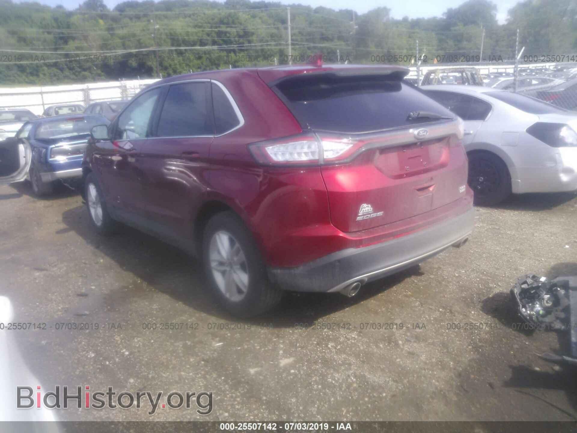 2015 FORD EDGE - VIN: 2FMTK3J94FBB33711 - Фото 3