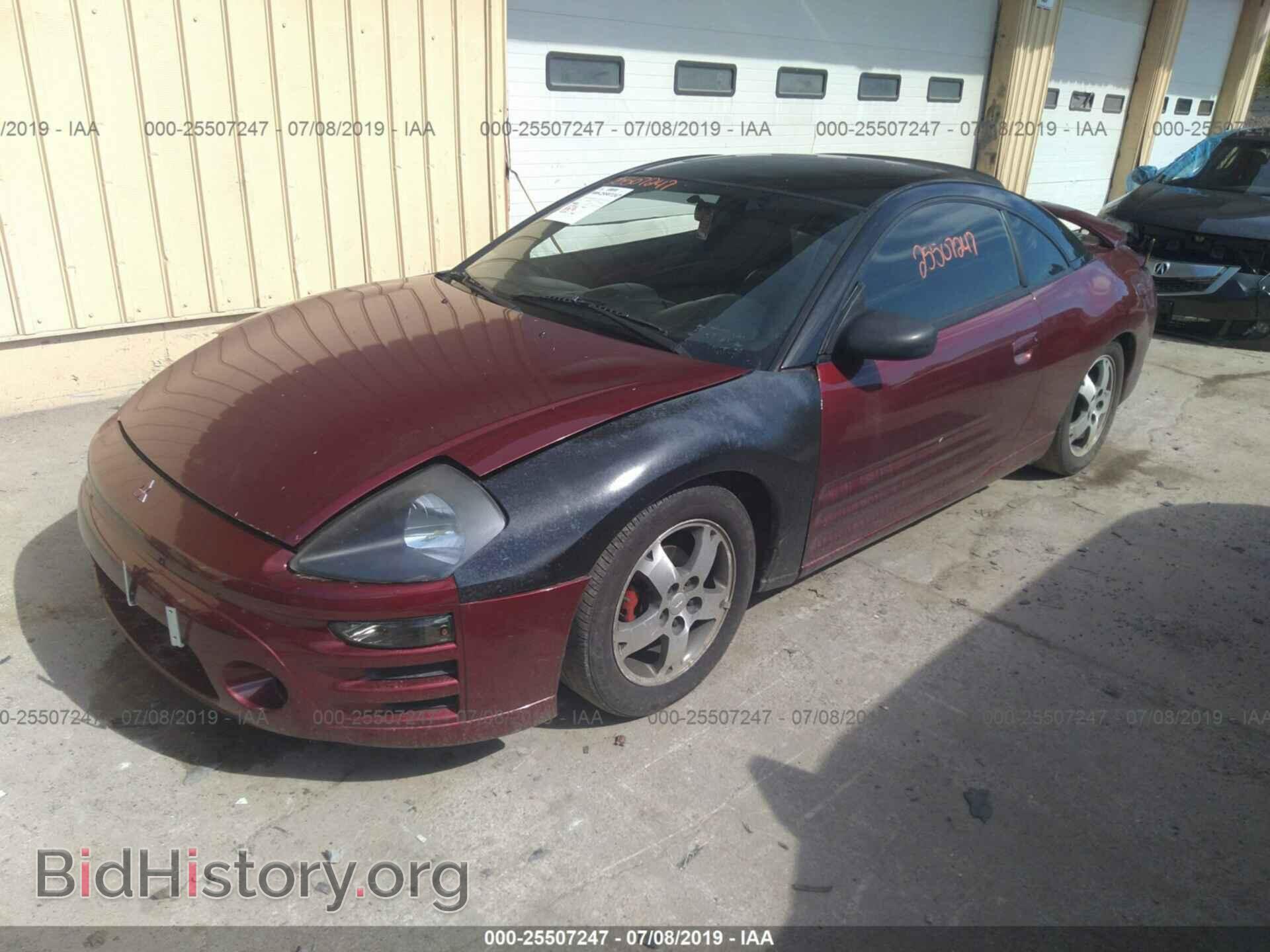 2000 MITSUBISHI ECLIPSE - VIN: 4A3AC34G2YE053329 - Photo 2