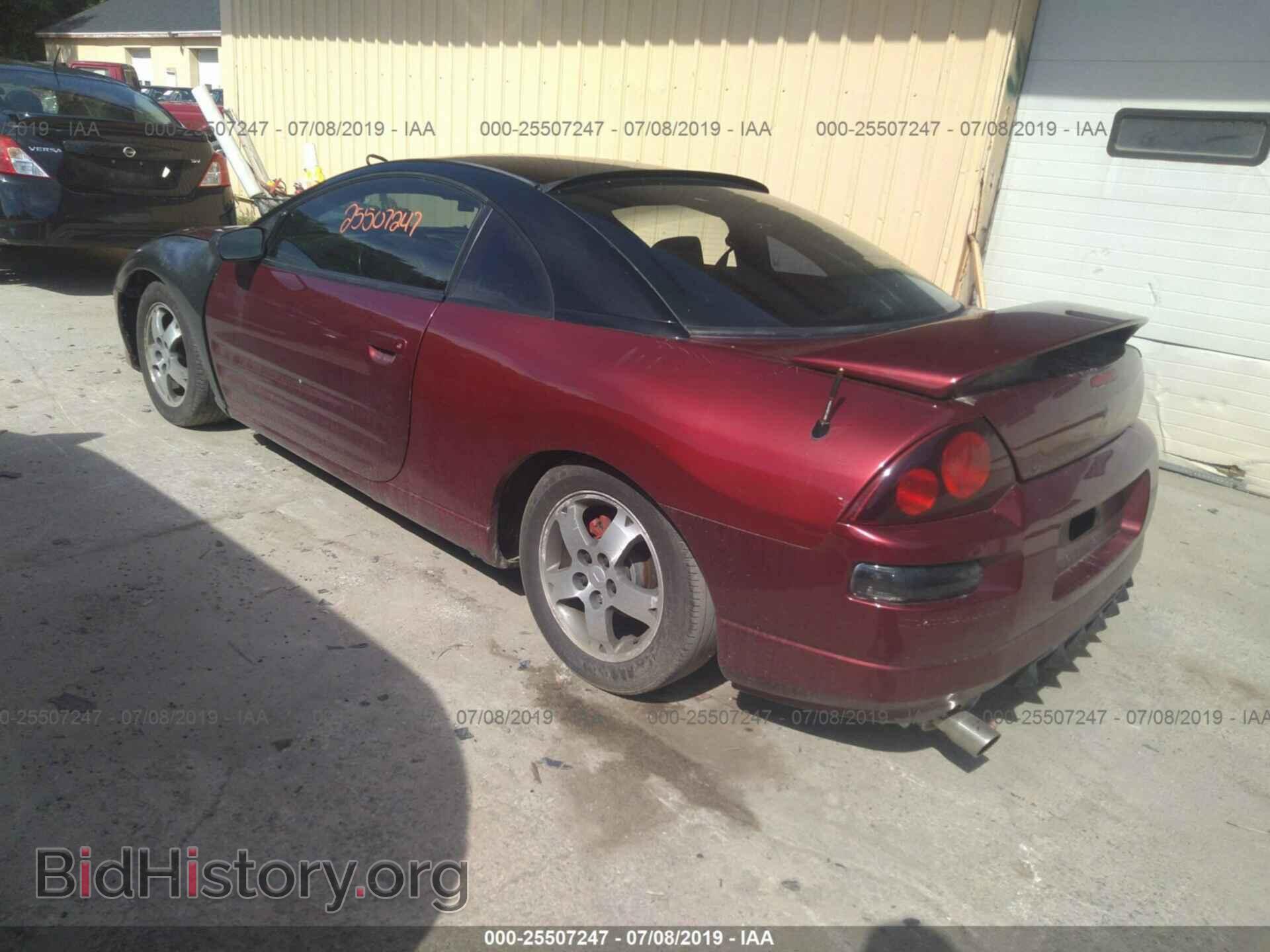 2000 MITSUBISHI ECLIPSE - VIN: 4A3AC34G2YE053329 - Photo 3