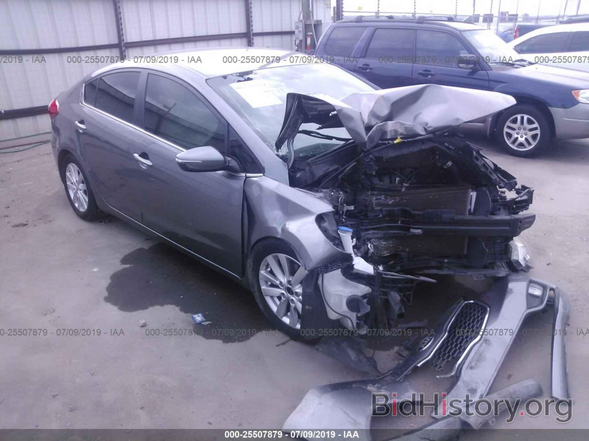 Photo KNAFX4A80F5309171 - KIA FORTE 2015