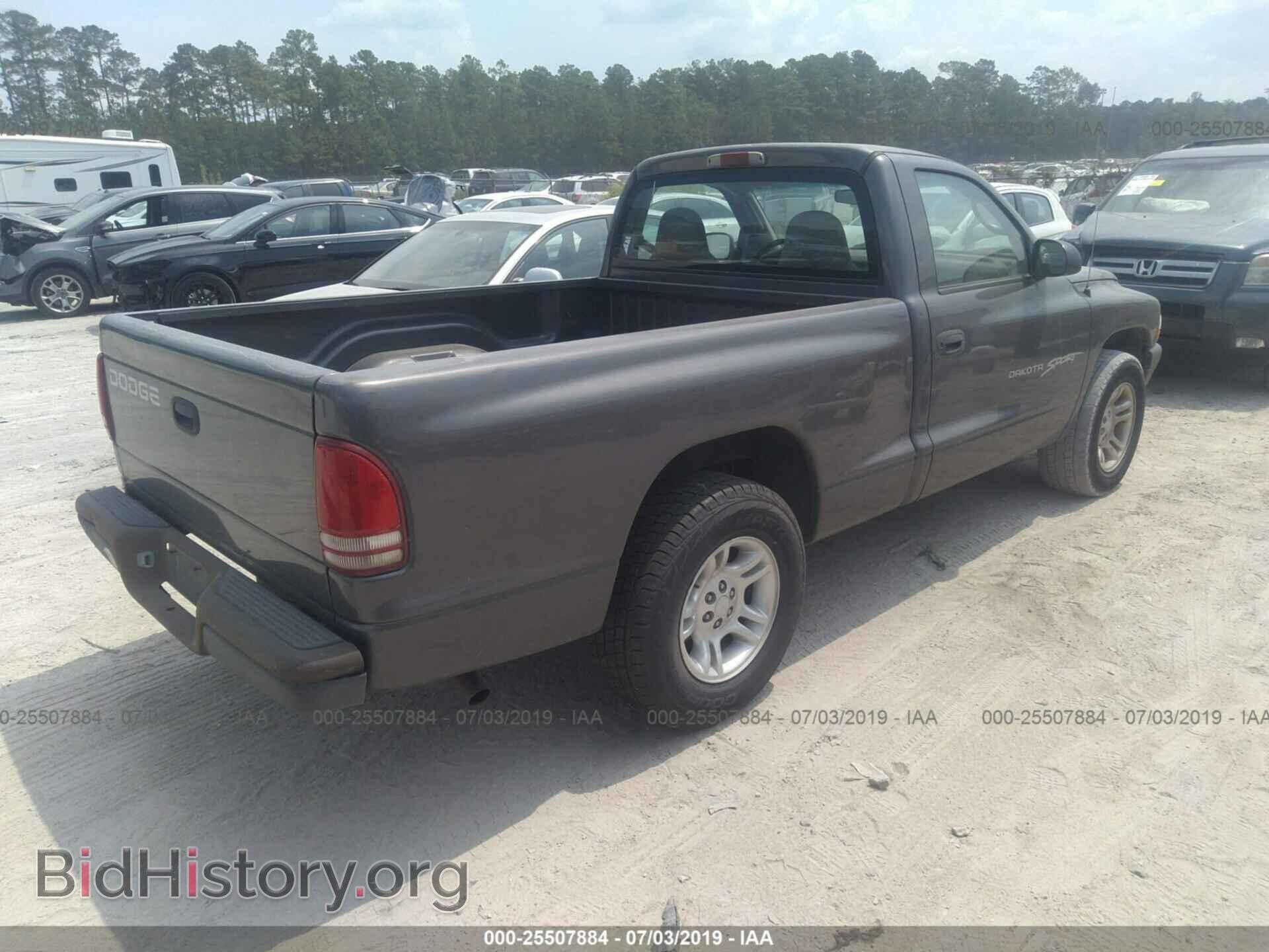 2001 DODGE DAKOTA - VIN: 1B7FL26X41S297779 - Фото 4