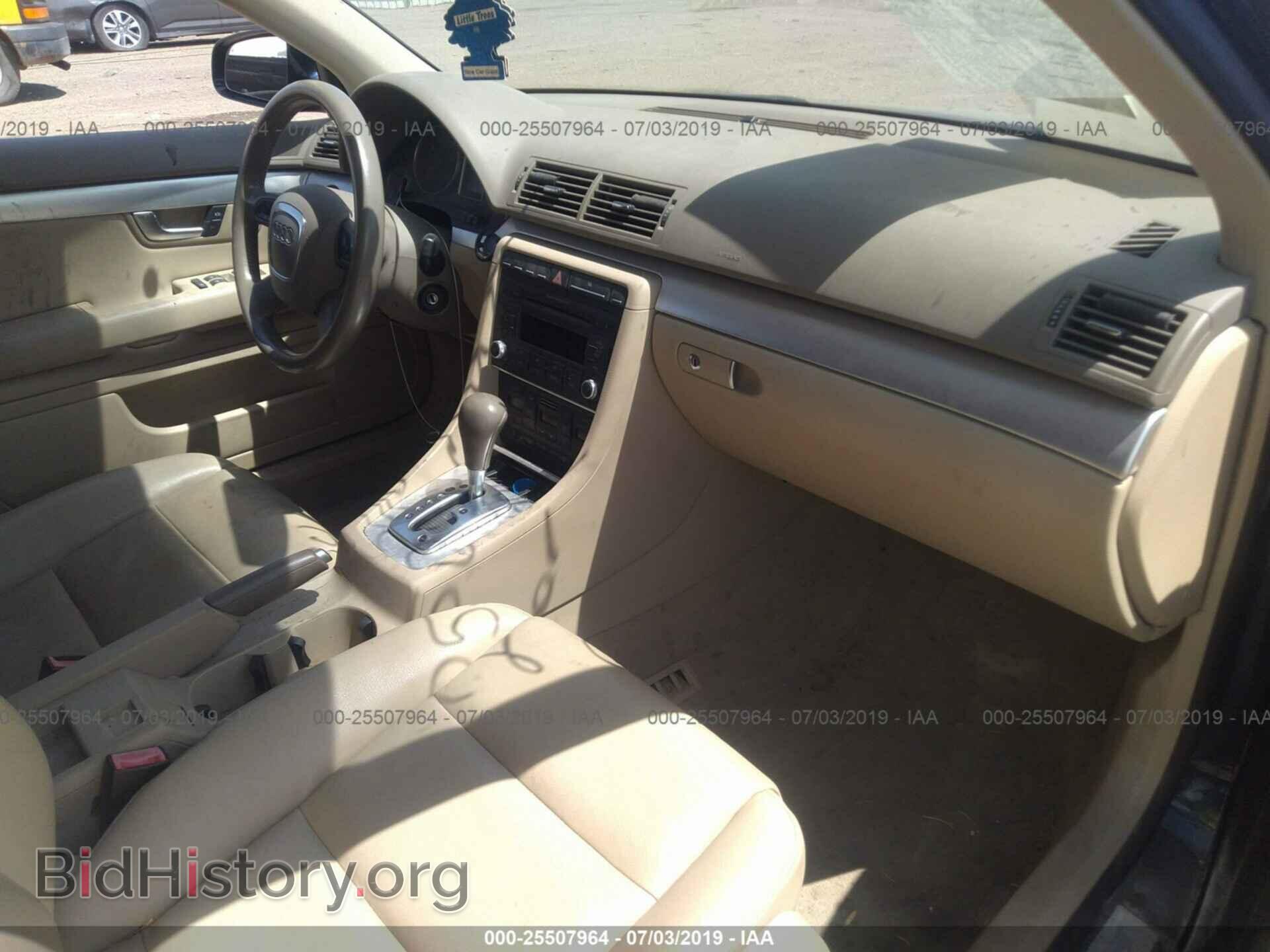 2007 AUDI A4 - VIN: WAUAF78E57A150022 - Фото 5