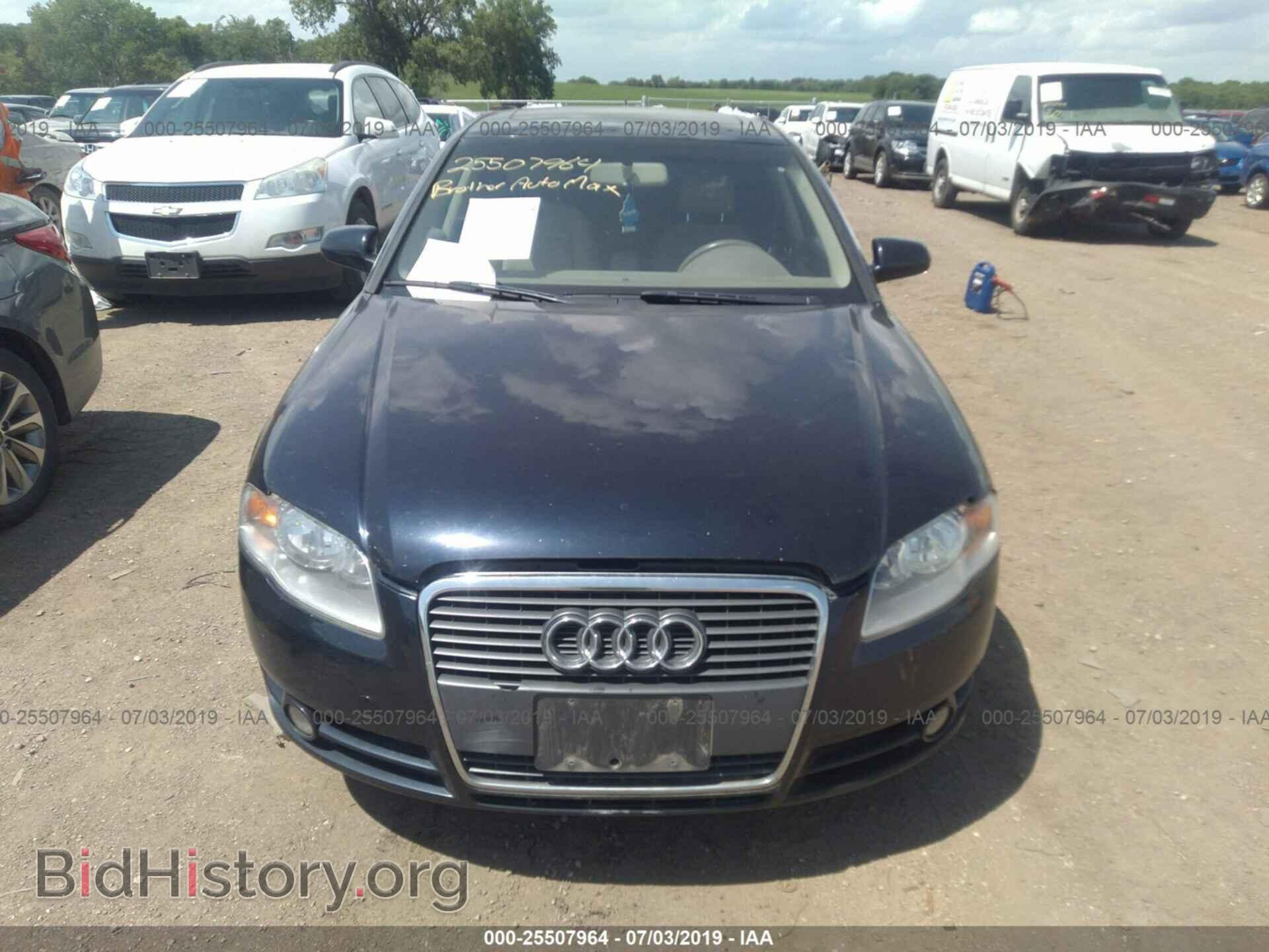 2007 AUDI A4 - VIN: WAUAF78E57A150022 - Фото 6