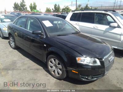 2007 Audi A4 2/Turbo, black — VIN WAUAF78E67A191596, IAAI