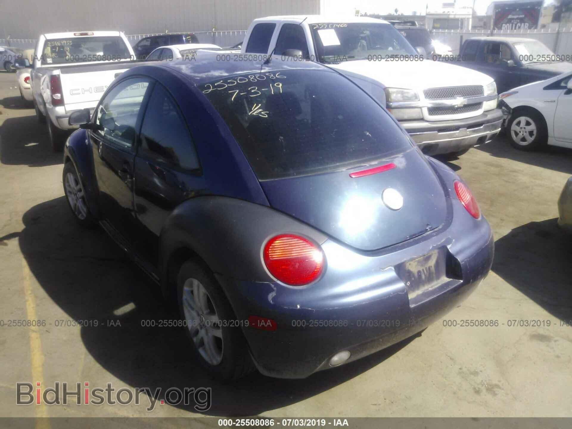 2000 VOLKSWAGEN NEW BEETLE - VIN: 3VWBC21C8YM487796 - Фото 3