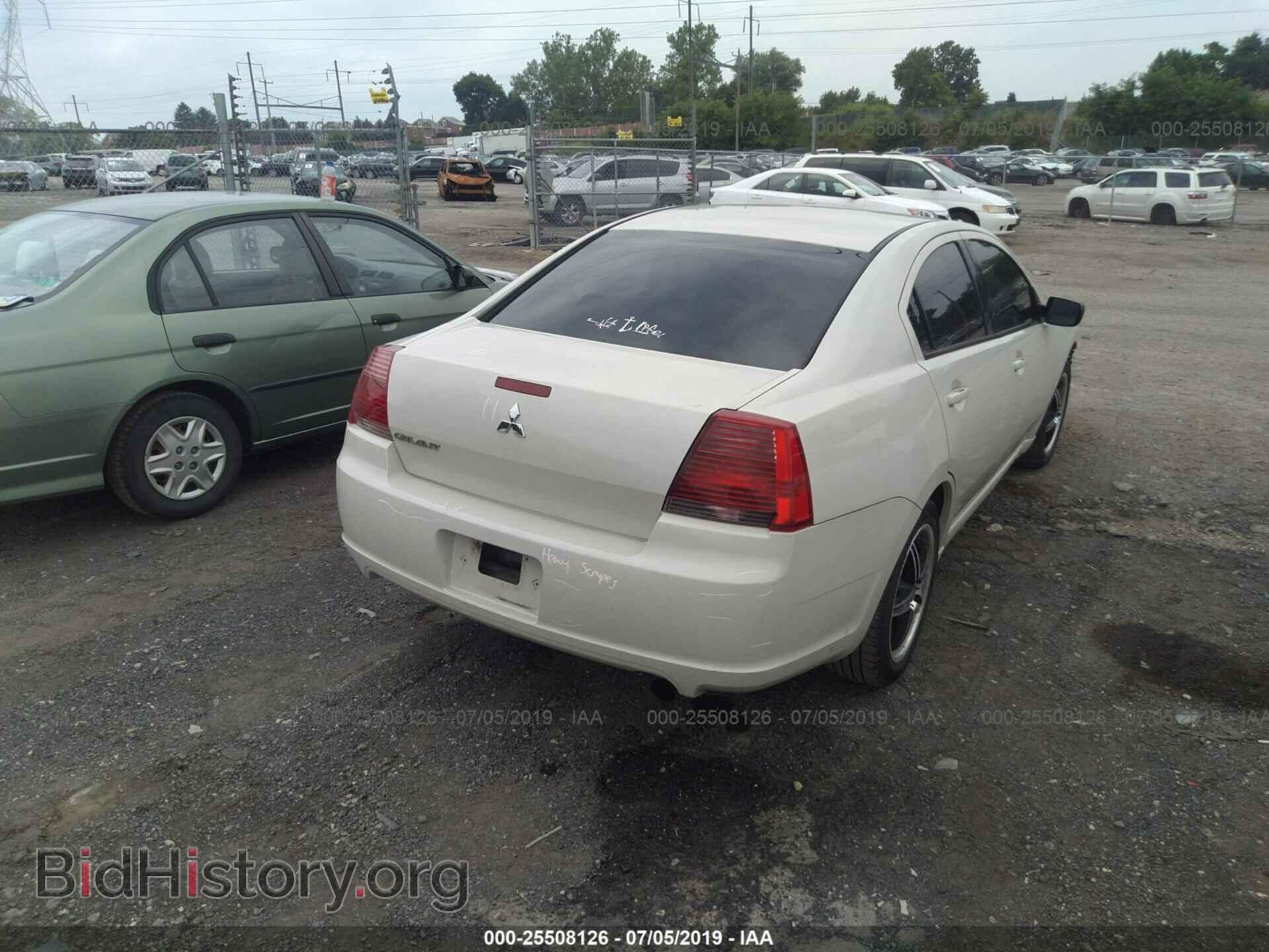 2007 MITSUBISHI GALANT - VIN: 4A3AB36F27E049917 - Фото 4