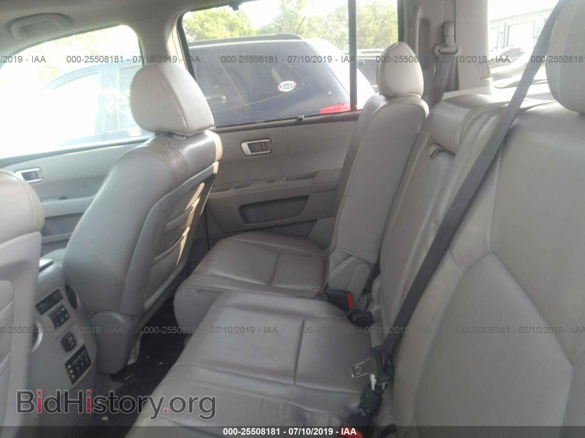 2009 HONDA PILOT - VIN: 5FNYF48929B016422 - Фото 8