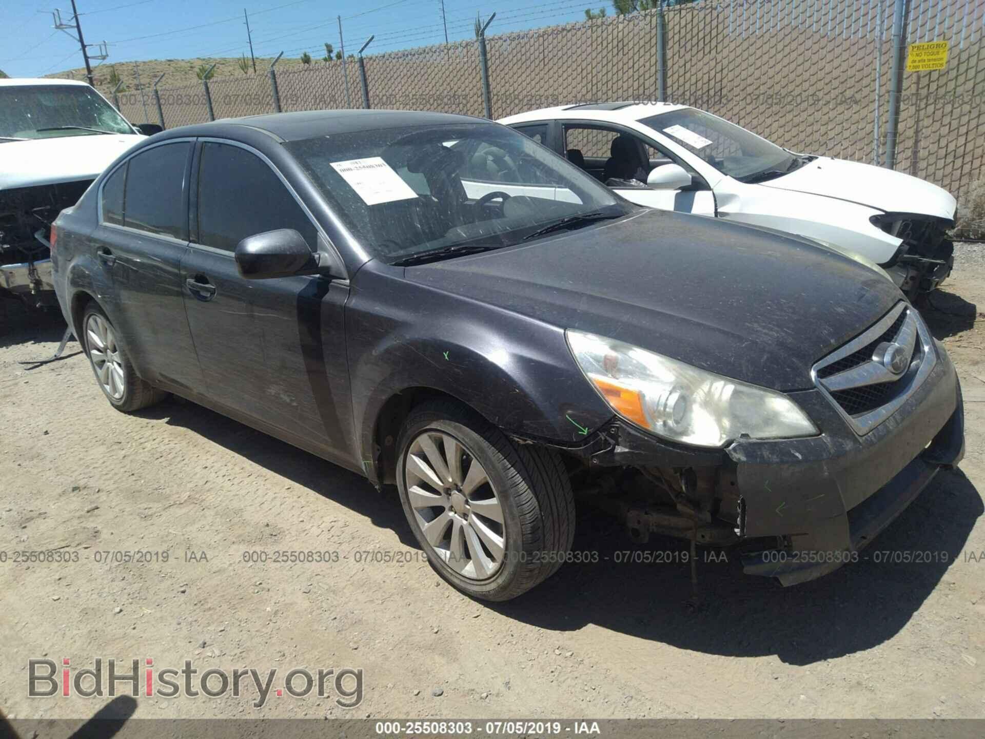 Фотография 4S3BMBK63B3226352 - SUBARU LEGACY 2011