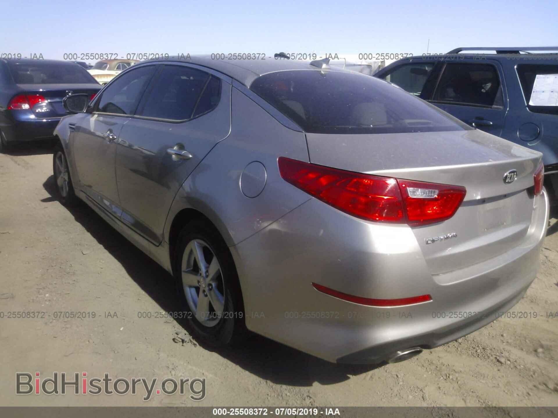 2014 KIA OPTIMA - VIN: KNAGM4A78E5489566 - Фото 3