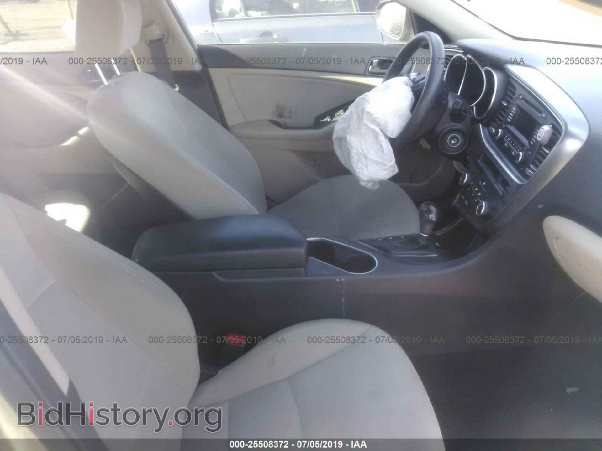 2014 KIA OPTIMA - VIN: KNAGM4A78E5489566 - Фото 5